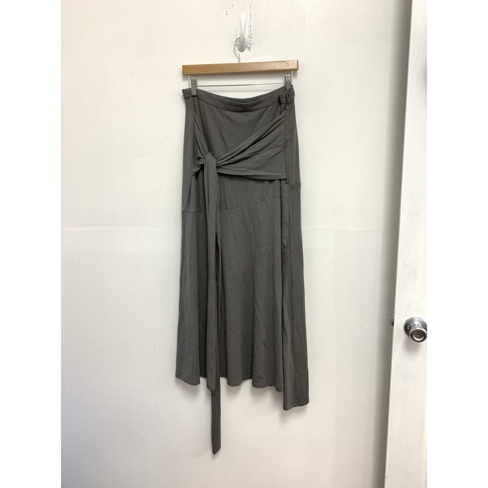 The Pyramid Collection Wrap Grey Skirt Size Large